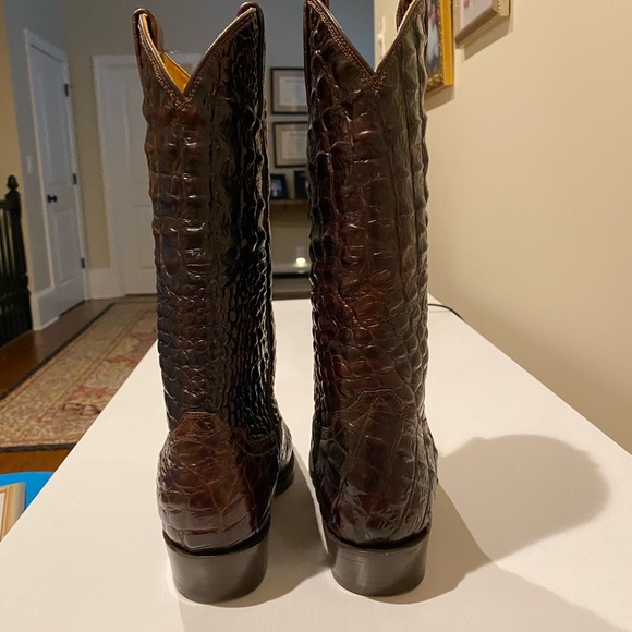 Rudel Rogers Alligator Embossed Western Boot - Picture 4 of 5
